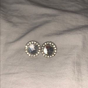 Silver earrings